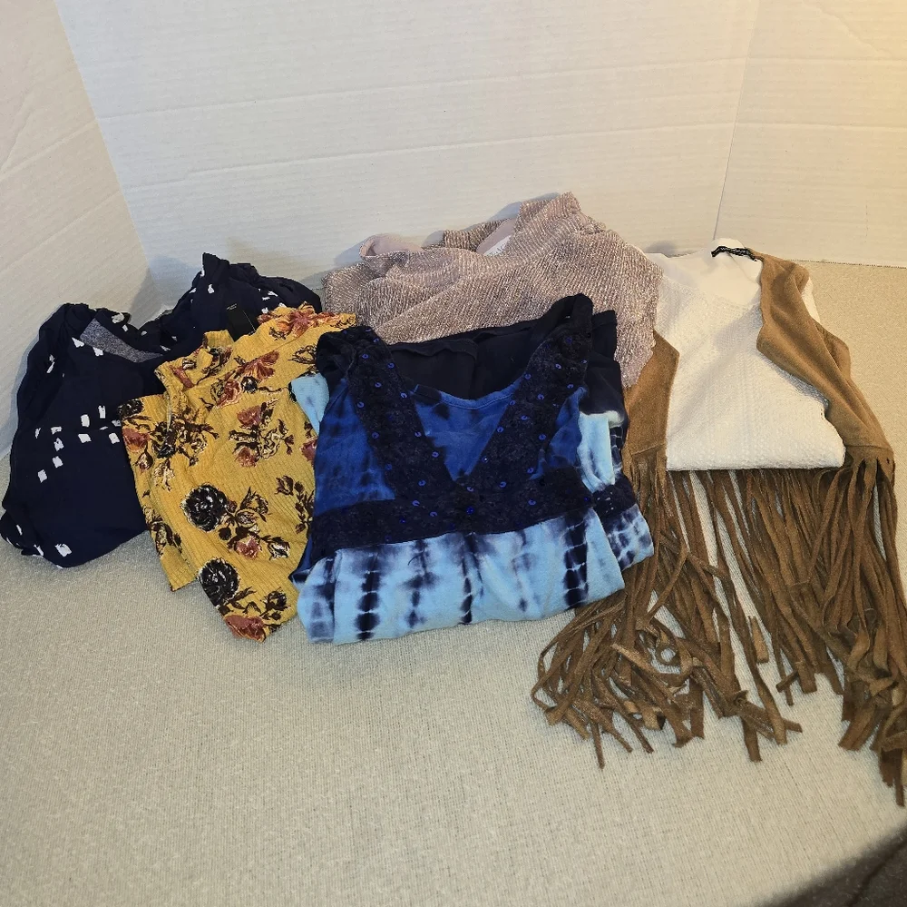 Bundle of 5 Girl's Assorted Dresses size 10/12